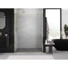 Mexen Exo porte de douche double coulissante 140 cm, transparent, doré - 8152-140-000-50-00