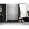 Mexen Exo double sliding shower doors 140 cm, transparent, gold - 8152-140-000-50-00