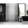 Mexen Exo-S Duo drzwi prysznicowe podwójne rozsuwane 150 cm, transparent, złote - 8152-150-000-50-00
