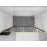 Mexen Exo-S Duo drzwi prysznicowe podwójne rozsuwane 170 cm, transparent, złote - 8152-170-000-50-00