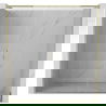 Mexen Exo dubbele schuifdouchedeuren 180 cm, transparant, goud - 8152-180-000-50-00