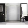 Mexen Exo portes de douche coulissantes doubles 200 cm, transparentes, dorées - 8152-200-000-50-00