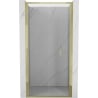 Mexen Exo-F puerta de ducha plegable de 65 cm, transparente, dorada - 816-065-000-50-00