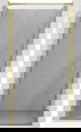 Mexen Exo drzwi prysznicowe składane 90 cm, transparent, złote - 816-090-000-50-00