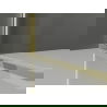 Mexen Exo douchedeur opklapbaar 60 cm, transparant, goud - 817-060-000-50-00