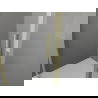 Mexen Exo douchedeur opklapbaar 60 cm, transparant, goud - 817-060-000-50-00