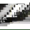 Mexen Exo douchezwenkdeur 85 cm, transparant, goud - 817-085-000-50-00