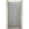 Mexen Exo 90 cm Pivot Shower Door, Transparent, Gold - 817-090-000-50-00