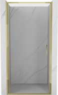 Mexen Exo-B drzwi prysznicowe uchylne 100 cm, transparent, złote - 817-100-000-50-00