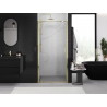 Mexen Exo-BR drzwi prysznicowe uchylne 65 cm, transparent, złote - 8181-065-000-50-00