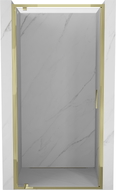 Mexen Exo-BR drzwi prysznicowe uchylne 75 cm, transparent, złote - 8181-075-000-50-00