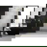 Mexen Exo dubbele douchedeur draaibaar 70 cm, transparant, goud - 8182-070-000-50-00