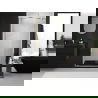 Mexen Exo dubbele douchedeur draaibaar 70 cm, transparant, goud - 8182-070-000-50-00