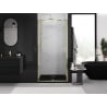 Mexen Exo porte de douche pivotante 90 cm, transparentes, dorées - 819-090-000-50-00