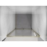 Mexen Exo-R drzwi prysznicowe uchylne 100 cm, transparent, złote - 819-100-000-50-00