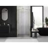 Mexen Exo-R draaibare douchedeur 115 cm, transparant, goud - 819-115-000-50-00