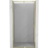 Mexen Exo-R porta doccia a battente 125 cm, trasparente, dorata - 819-125-000-50-00