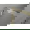 Mexen Exo scharnierende douchedeur 140 cm, transparant, goud - 819-140-000-50-00
