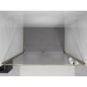 Mexen Exo-R kääntyvät suihkuovet 140 cm, kirkas, kultainen - 819-140-000-50-00
