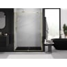 Mexen Exo puerta de ducha abatible 150 cm, transparente, dorado - 819-150-000-50-00