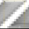 Mexen Exo puerta de ducha abatible 155 cm, transparente, dorado - 819-155-000-50-00