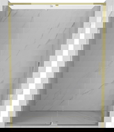 Mexen Exo Duschdrehtür 155 cm, transparent, gold - 819-155-000-50-00