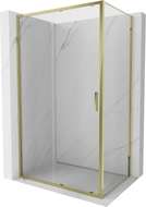 Mexen Exo-S cabine de douche coulissante 145 x 75 cm, transparente, dorée - 8151-145-075-50-00
