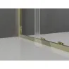 Mexen Exo sliding shower cabin 130 x 95 cm, transparent, gold - 8151-130-095-50-00