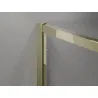 Mexen Exo sliding shower cabin 130 x 95 cm, transparent, gold - 8151-130-095-50-00
