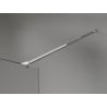 Mexen Kioto-X Duschwand Walk-in 100 x 200 cm, transparent 10 mm, Chrom - 800-100-101-01-00-X