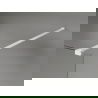 Mexen Kioto-X Duschwand Walk-in 70 x 200 cm, transparent 10 mm, weiß - 800-070-101-20-00-X