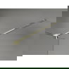Mexen Kioto-X inloopdouchewand 50 x 200 cm, transparant 10 mm, goud - 800-050-101-50-00-X