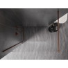 Mexen Kioto-X dušisein Walk-in 120 x 200 cm, läbipaistev 10 mm, roosa kuld - 800-120-101-60-00-X