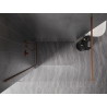 Mexen Kioto-X dušisein Walk-in 120 x 200 cm, läbipaistev 10 mm, harjatud vask - 800-120-101-65-00-X