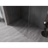 Mexen Kioto-X Duschwand Walk-in 140 x 200 cm, transparent 10 mm, gebürstetes Kupfer - 800-140-101-65-00-X