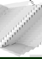 Mexen Kioto-X douchewand Walk-in 90 x 200 cm, transparant 10 mm, kanongrijs geborsteld - 800-090-101-66-00-X