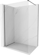 Mexen Kioto-X walk-in tuš zid 120 x 200 cm, prozirni 10 mm, brušeni gun sivi - 800-120-101-66-00-X
