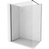 Mexen Kioto-X dušisein Walk-in 130 x 200 cm, läbipaistev 10 mm, must - 800-130-101-70-00-X