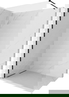 Mexen Kioto-X Duschabtrennung Walk-in 140 x 200 cm, transparent 10 mm, schwarz - 800-140-101-70-00-X