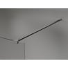 Mexen Kioto-X ścianka prysznicowa Walk-in 70 x 200 cm, transparent 10 mm, gun metal - 800-070-101-95-00-X