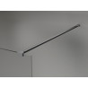 Mexen Kioto-X dušisein Walk-in 90 x 200 cm, läbipaistev 10 mm, gun metal - 800-090-101-95-00-X