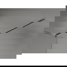 Mexen Kioto-X douchewand Walk-in 160 x 200 cm, transparant 10 mm, gun metal - 800-160-101-95-00-X