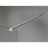 Paroi de douche Mexen Kioto-X Walk-in 60 x 200 cm, transparent 10 mm, nickel brossé - 800-060-101-97-00-X