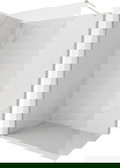 Mexen Kioto-X duschvägg Walk-in 160 x 200 cm, transparent 10 mm, borstad nickel - 800-160-101-97-00-X