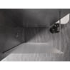 Mexen Kioto-X paroi de douche Walk-in 90 x 200 cm, givré 10 mm, chrome - 800-090-101-01-30-X