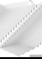 Mexen Kioto-X duschvägg Walk-in 100 x 200 cm, frost 10 mm, krom - 800-100-101-01-30-X