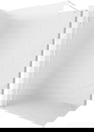 Mexen Kioto-X Duschwand Walk-in 120 x 200 cm, Milchglas 10 mm, weiß - 800-120-101-20-30-X