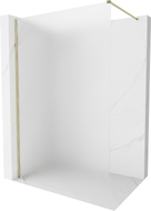Mexen Kioto-X Walk-in dušisein 70 x 200 cm, härmatis 10 mm, kuldne - 800-070-101-50-30-X