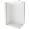 Mexen Kioto-X dušisein Walk-in 100 x 200 cm, matt 10 mm, kuldne - 800-100-101-50-30-X