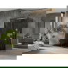 Mexen Omega cabine de douche coulissante 120 x 80 cm, graphite, chrome + receveur Flat, noir - 825-120-080-01-40-4070